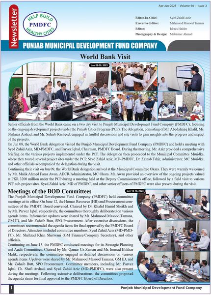 Newsletter April-June 2023